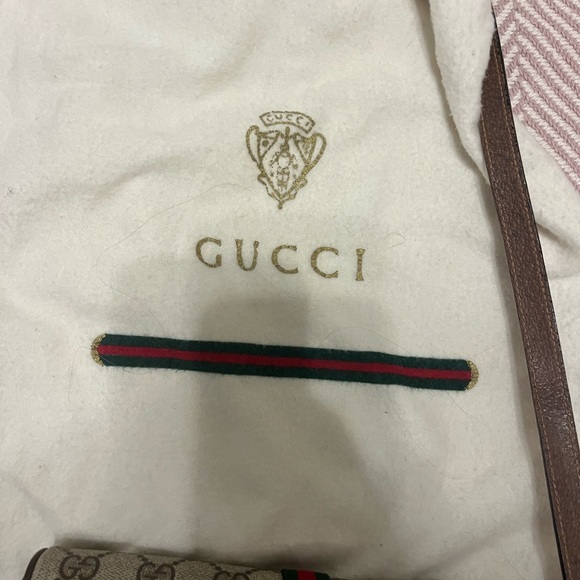 Gucci Beige and Brown Crossbody Bag - Picture 7 of 15